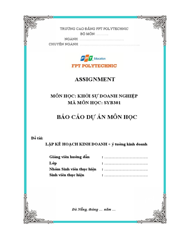 Spring22 - HD Bao Cao Assignment - SYB3011 | PDF