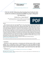 Pod-Dl-Rom: Enhancing Deep Learning-Based Reduced Order Models For Nonlinear Parametrized Pdes by Proper Orthogonal Decomposition