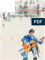 10 Pecas de Estudo (Ricardo Pauletti) - Album de Partituras