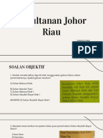 Kesultanan Johor Riau: Danish Iqbal