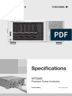 Specifications: Precision Power Analyzers