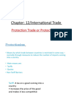 Chapter: 12/international Trade: Protection Trade or Protectionism