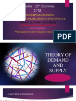 Demand & Supply