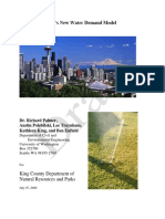 Review of Seattle's New Water Demand Model