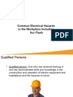 Common Electrical Hazards in The Workplace Including Arc Flash