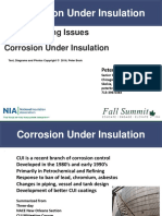 Corrosion Sous Calorifuge