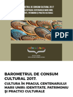 2018 Barometrul de Consum Cultural Web