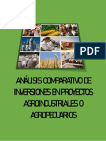 ANÁLISIS COMPARATIVO DE INVERSIONES EN PROYECTOS AGROINDUSTRIALES