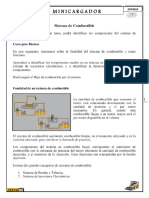 Alimentacion Combustible Minicargador