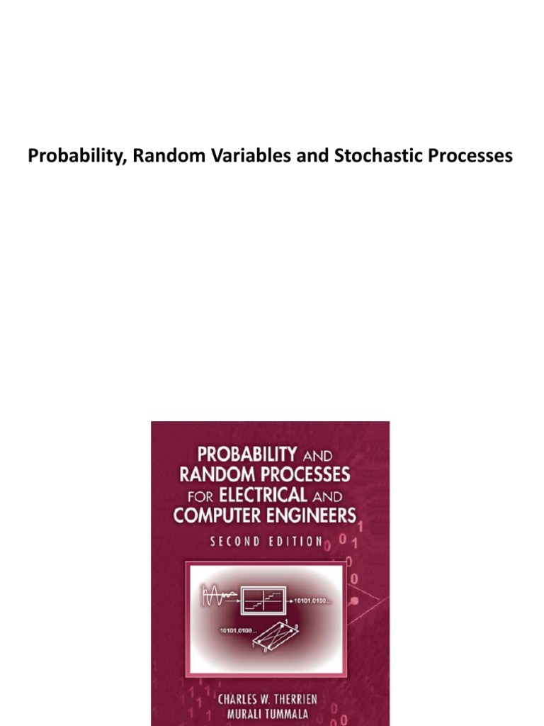 Probability, Random Variables and Stochastic Processes | PDF