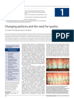 Changing Patterns and The Need For Quality: Practice
