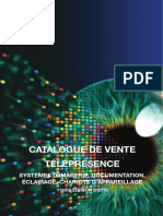 Catalogue de Vente Téléprésence: Systèmes D'Imagerie, Documentation, Éclairage, Chariots D'Appareillage