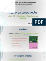 Aula 13 - Máquina de Registradores - NORMA (Continuação)