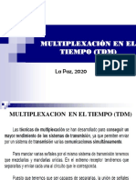 TDM: Multiplexación en el tiempo