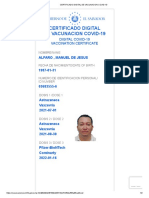 Certificado Digital de Vacunacion Covid-19