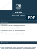 Slides de Aula – Unidade II