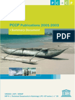 A Summary of PCCP Publications 2001-2003