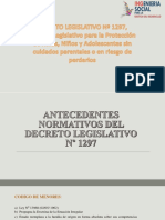 Antecedentes Normativos Del Decreto Legislativo #1297