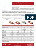 Enclosed Safety Switches: Technical Data Sheet