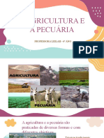 Geografia 6 Ano Agricultura e Pecuária