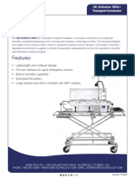 GE Airborne 185A Plus Transport Incubator