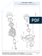 Parts Sheet for CS 32-160 B Water Pump
