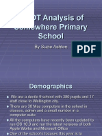 SWOT Analysis of Somewhere Primary School