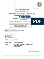 Foxconn - Circular 2011