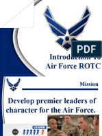 Introduction to AFROTC: Your Path to Becoming an Air Force Officer