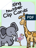 Missi NG Number Clip Card S Clip Card S
