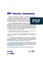 Fiabilidad y Transparencia