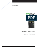 Tvu One SW User Guide Reva en