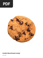 Cookie Benchmark Study: April 2020