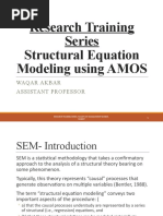 Structural Equation Modeling