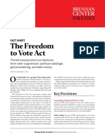 The Freedom To Vote Act