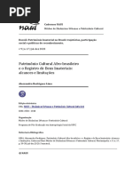 2.Patrimônio Cultural Afro-Brasileiro e o Registro de Bens Imateriais_ Alcances e Limitações - Alessandra Lima