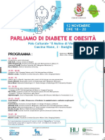 Diabete e Obesità - Manifesto 12 Novembre 2021