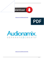 Audionamix Crack Full Download For Mac