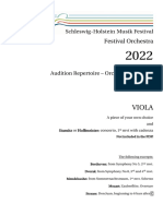 Viola: Festival Orchestra