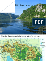 Fluviul Dunărea Pe Teritoriul României.
