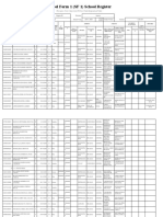 School Form 1 (SF 1) School Register