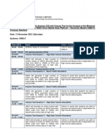 MDD21617 - Test Rundown For CS of Increase The Minimum Bandwidth Requirement For OMD-C SP