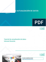 UCAL - Tutorial para Actualización de Información 2021-1