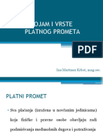 Pojam I Vrste Platnog Prometa