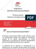 Derecho y Sociedad Internacional