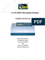 DNM-9602 Microplate Reader: User'S Manual