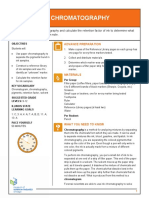 Ink Chromatography: at A Glance