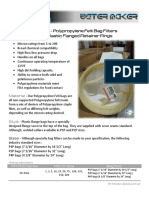 PFI POG Polypropylene Felt Bag Filters Data Sheet