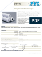 PFI Granular Carbon PP String Wound Filter Cartridges Datasheet