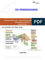 Fisiologi Pendengaran: Otorhinolaryngology - Head and Neck Surgery Department Padjadjaran University BANDUNG 2020